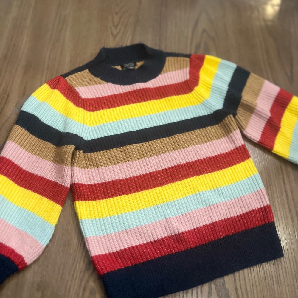 Halogen Multicolor Striped Sweater @@ - Picture 2 of 6